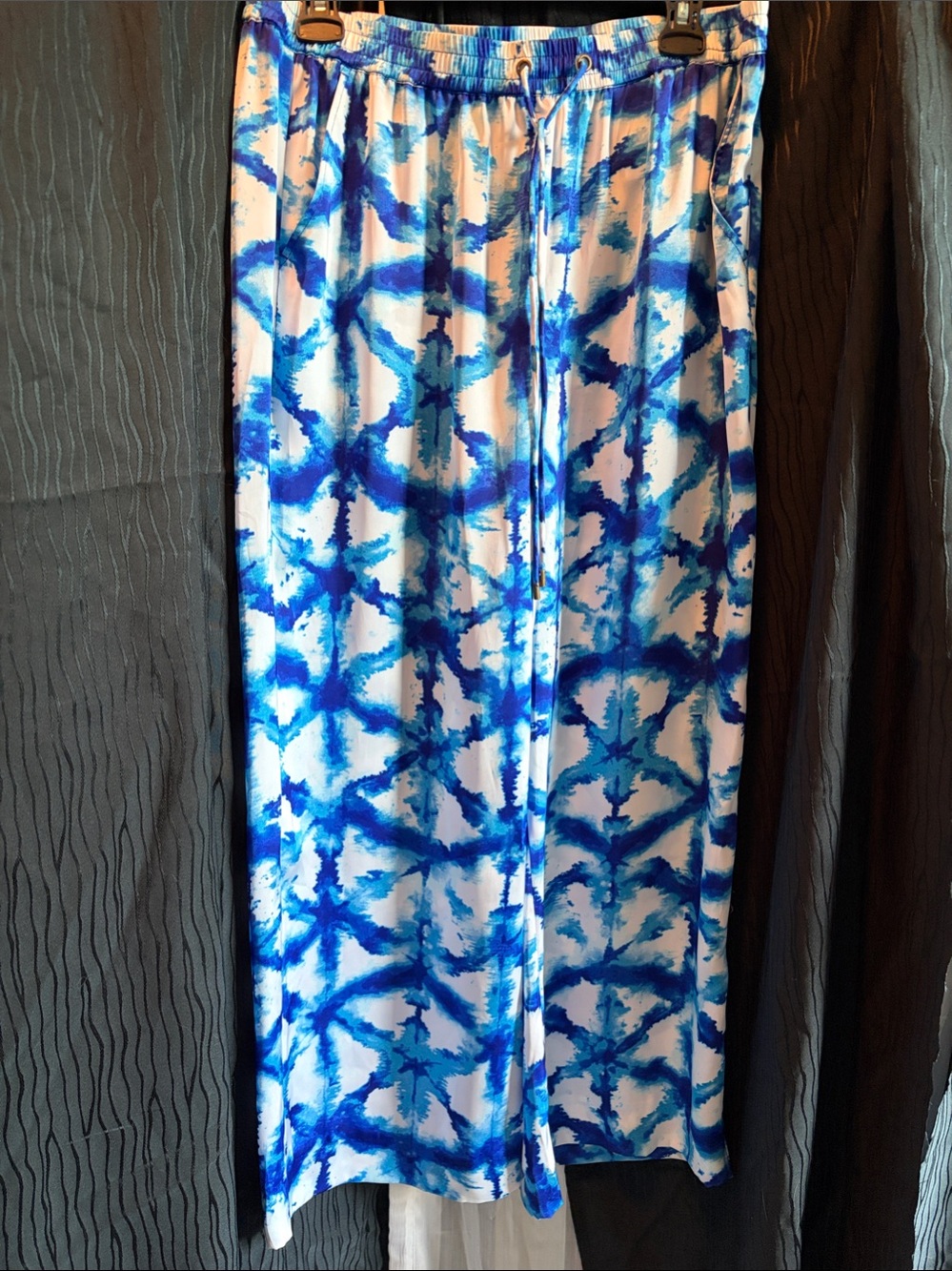 Blue Tie-Dye Maxi pants - Michael kors